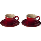 Le Creuset S/2 Espresso C&S Cerise