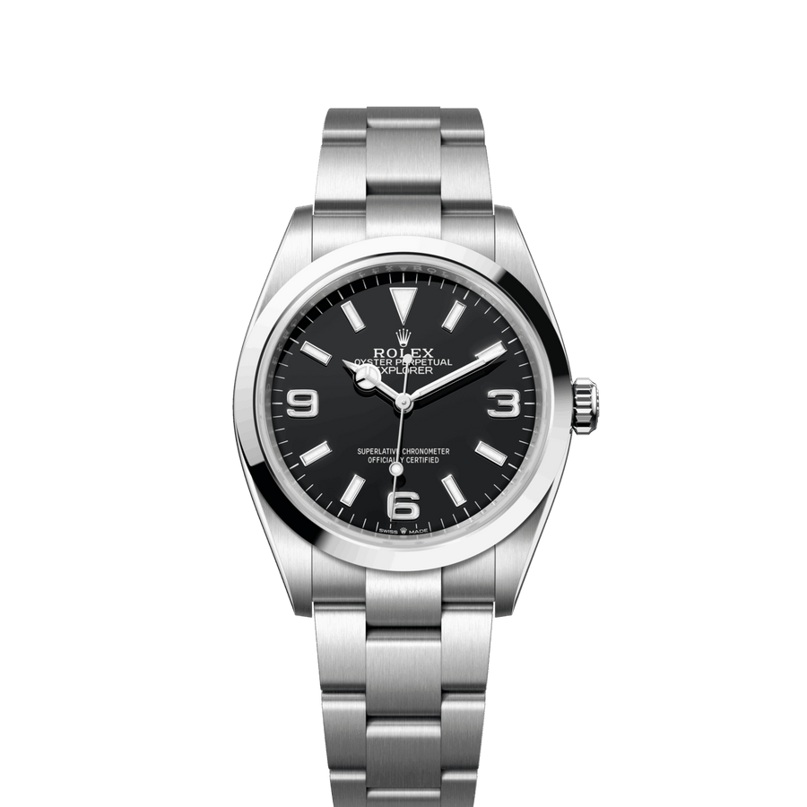 Explorer 36 mm Oystersteel Ref# 124270-0001