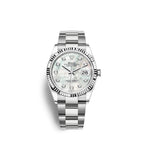 Datejust 36, Stainless Steel and 18k White Gold, 36mm, Ref# 126234-0020