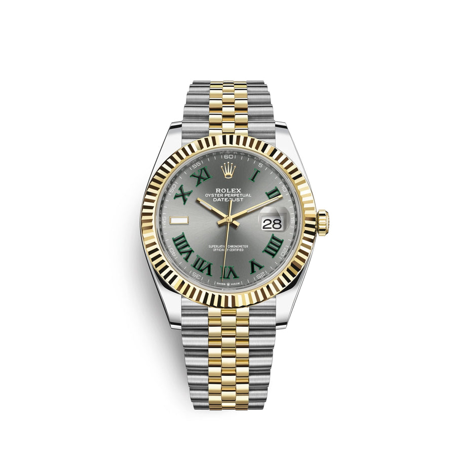 Datejust 41, 18k Yellow Gold and Stainless Steel, 41mm, Ref# 126333-0020