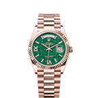 Day-Date 36, 18k Everose Gold with Diamond-set, 36mm, Ref# 128235-0068