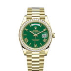 Day-Date, 40mm, 18k Yellow Gold and Diamonds, Ref# 228348rbr-0040