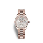 Datejust 31mm, 18k Everose Gold and Diamonds, Ref# 278285rbr-0036