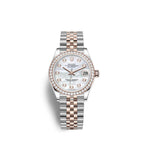 Datejust 31, Oystersteel, 18kt Everose Gold and diamonds, Ref# 278381RBR-0026
