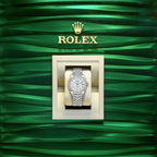 Datejust 31, Oystersteel, 18kt White Gold and diamonds, Ref# 278384RBR-0008