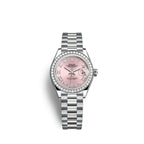 Lady-Datejust 28mm, 18k White Gold, Ref# 279139rbr-0012