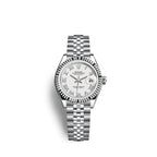 Lady-Datejust 28, Oystersteel and 18k White Gold, Ref# 279174-0019