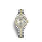 Lady-Datejust 28, Oystersteel and 18k Yellow Gold, Ref# 279383RBR-0003