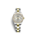 Lady-Datejust 28, Oystersteel and 18k Yellow Gold, Ref# 279383RBR-0004