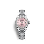 Lady-Datejust 28, Oystersteel and 18k White Gold, Ref# 279384RBR-0005
