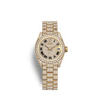 Lady-Datejust 28, 18k Yellow Gold, Ref# 279458RBR-0001