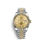 Sky-Dweller 42mm, Oystersteel and 18k Yellow Gold, Ref# 326933-0004