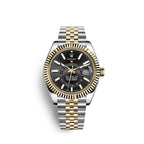 Sky-Dweller 42mm, Oystersteel and 18k Yellow Gold, Ref# 326933-0005