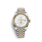 Sky-Dweller 42mm, Oystersteel and 18k Yellow Gold, Ref# 326933-0010