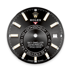 Sky-Dweller, 42mm, Oystersteel and 18k Yellow Gold, Black, Oyster, Ref# 336933-0003