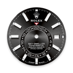 Sky-Dweller, 42mm, Oystersteel and 18k White Gold, Black, Jubilee, Ref# 336934-0008