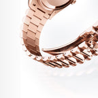 Unworn 2025, Day-Date 36, 18k Everose Gold and Diamond-set, 36mm, Ref# 128345rbr-0085, box and papers