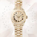 Lady-Datejust 28, 18k Yellow Gold, Ref# 279458RBR-0001
