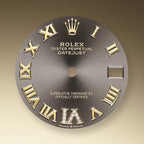 Datejust 31, Oystersteel, 18kt Yellow Gold and diamonds, Ref# 278383RBR-0018