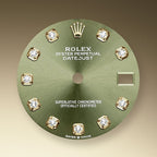 Datejust 31, Oystersteel, 18kt Yellow Gold and diamonds, Ref# 278383RBR-0030