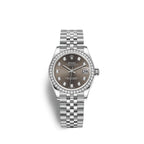 Datejust 31, Oystersteel, 18kt White Gold and diamonds, Ref# 278384RBR-0010