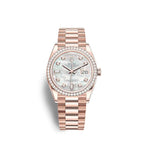 Day-Date 36 Everose gold Ref# 128345RBR-0028