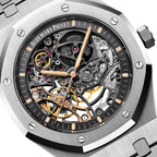 Royal Oak DOUBLE BALANCE WHEEL OPENWORKED Ref# 15407ST.OO.1220ST.01
