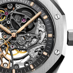 Royal Oak DOUBLE BALANCE WHEEL OPENWORKED Ref# 15407ST.OO.1220ST.01