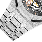 Royal Oak FROSTED GOLD DOUBLE BALANCE WHEEL OPENWORKED Ref# 15407BC.GG.1224BC.01