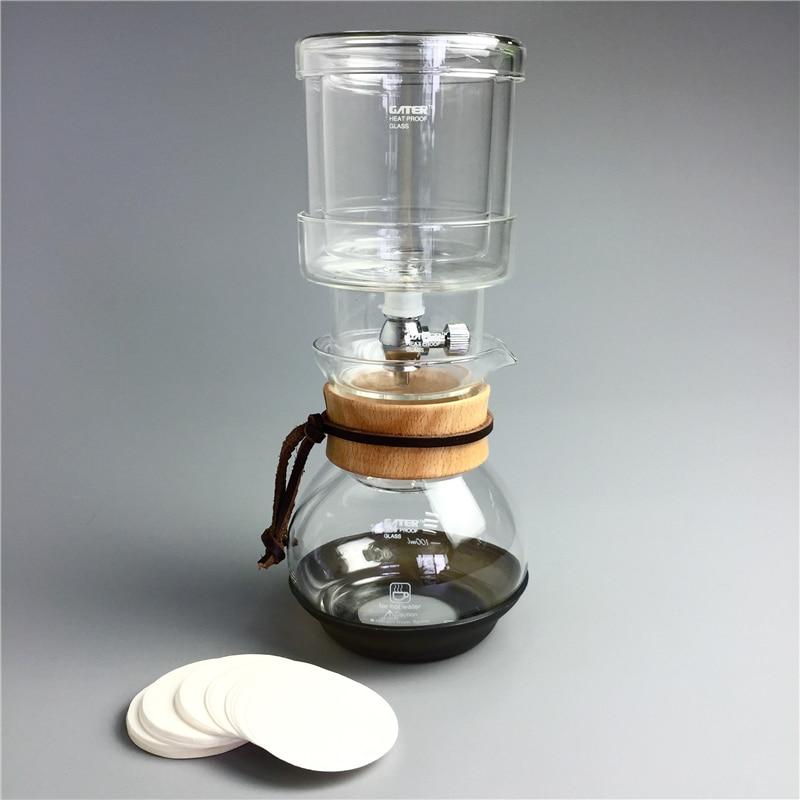 Cold Brew Coffee Maker Portable Iced Coffee Dripper 600ml Slow Drip Home  Gold US
