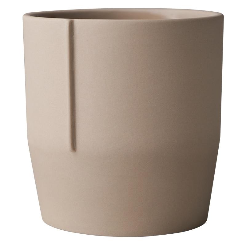 Sleek Modern 7oz Ceramic Mugs Coffee Espresso Tea Cup Mugs 