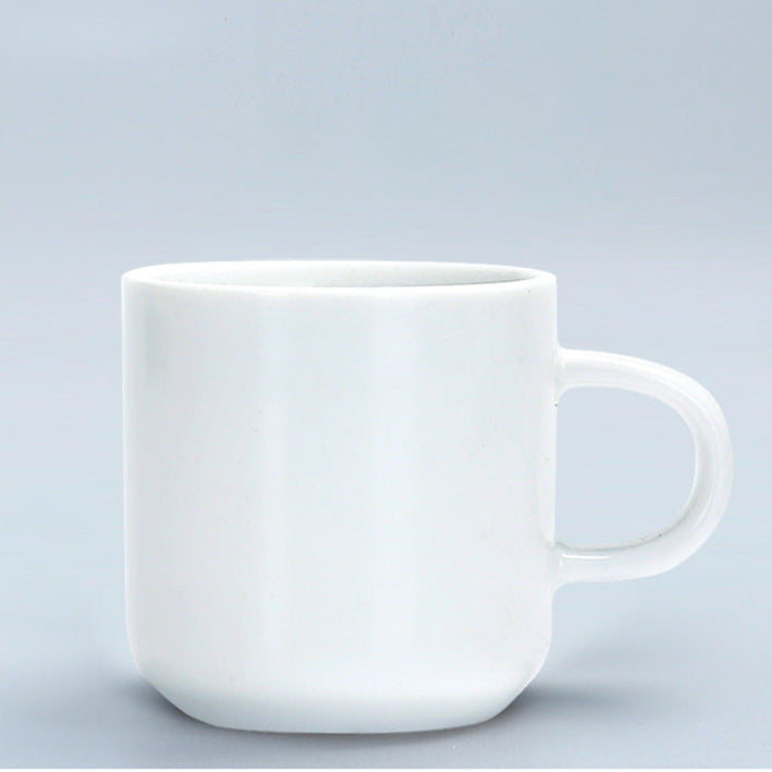 10 ounce ceramic mug classic glaze white