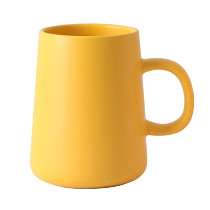 ceramic coffee cups espresso cup colorful cute coffe tazas de ceramica drinkware mugs Multicolor Mugs Yellow 