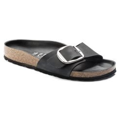 Birkenstock Madrid Big Buckle - Black, 42