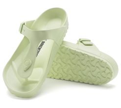 Birkenstock Recovery Thong Sandal - Gizeh EVA - Faded Lime, 41