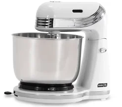 Dash Everyday 3-qt Stand Mixer with Beaters - White