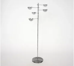 Bernini Matteo 2-in-1 Hanging or Staked Bird Feeder - Vintage Nickel