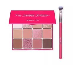 Doll 10 Magic Eye Opening Shadow Palette with Brush
