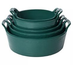 Temp-tations Woodland 5-Piece Round Nestable Bake and Serve Set