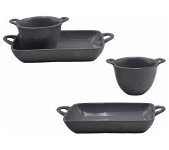 Temp-tations Woodland 4-piece Baker and Bowl Set
