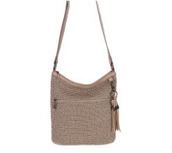 The Sak Lucia Crochet Crossbody Bag - Bamboo