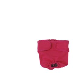 Pet Dog Simple Velcro Physiological Pants - Pink, L