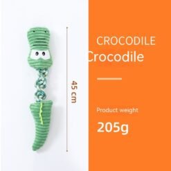 Pet Dog Toy Animal Shape Large Dog Toy - Crocodile