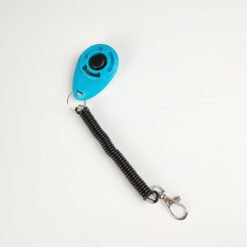 Dog training dog clicker pet supplies - Light blue