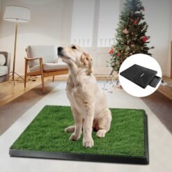 Alternative view of 1Pc Dog Potty Training Artificial Grass Pad Pet Cat Toilet Trainer Mat Puppy Loo Tray Turf For Small Medium Dogs Indoor Outdoor Use
