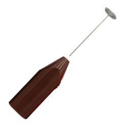Hand-Held Electric Milk Whisk With Goat's Milk - Brown