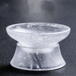 Tea Ceremony Tea Ceremony Fine Mesh Glass Tea Set Gift - White