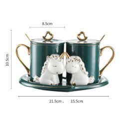 A Pair Of Suit Couple's Mugs - 17 style