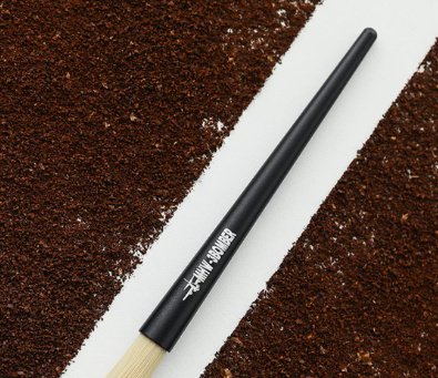 Coffee Brush Coffee Grinder Cleaning Brush Aluminum Alloy Cleaning Brush - Image 3