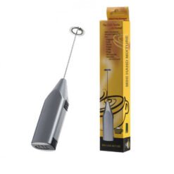 Hand-held Electric Milk Beater Milk Coffee Mixer - Silver